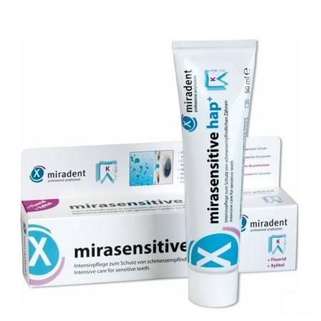 Miradent Mirasensitive Hap + Dentifrice 50 ml  -  Eureka Pharma