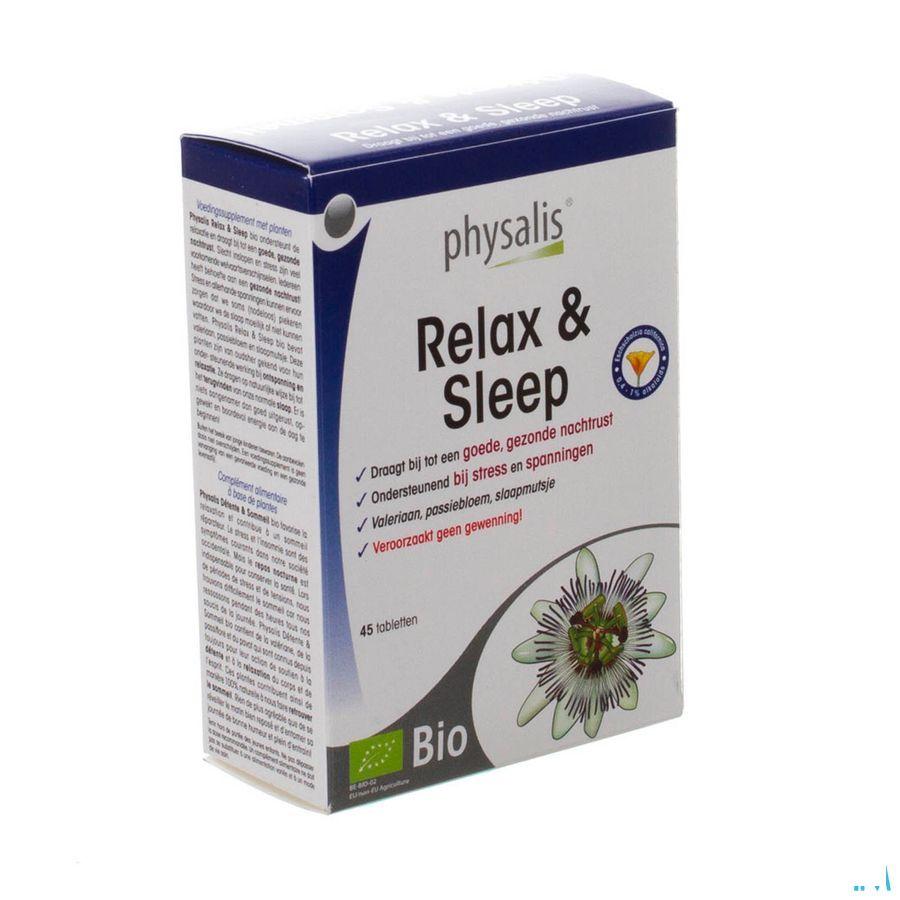 Physalis Relax & Sleep Bio Tabletten 45  -  Keypharm