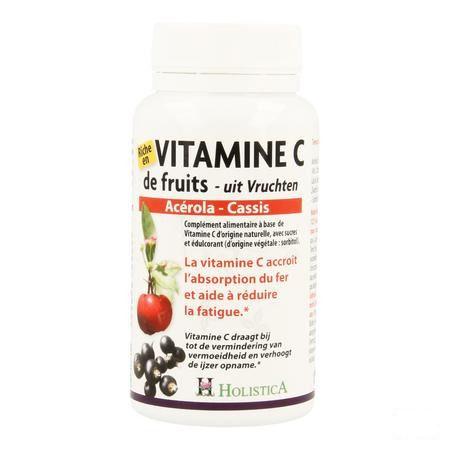 Vitamine C Acerola-cassis Comprimes 60 Holistica  -  Bioholistic Diffusion