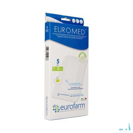 Euromed 7x12cm 5 Eilandpleister Steriel  -  I.D. Phar