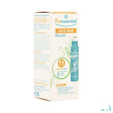 Puressentiel Roller Sos Peau 11 Huile Essentielle 5 ml  -  Puressentiel