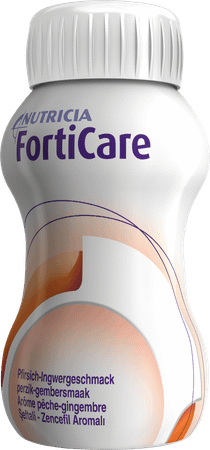 Forticare Drink Perzik-gember Fles 4x125 ml 570808  -  Nutricia