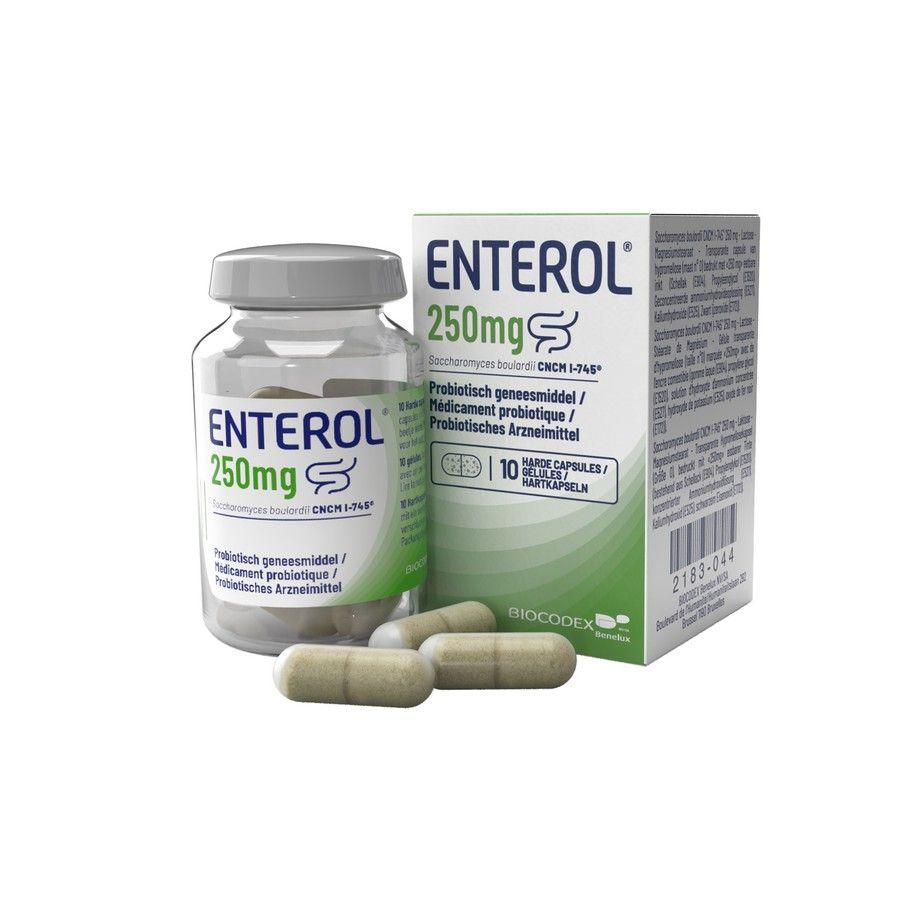 Enterol 250 mg Capsule Harde Dur 10 X 250 mg