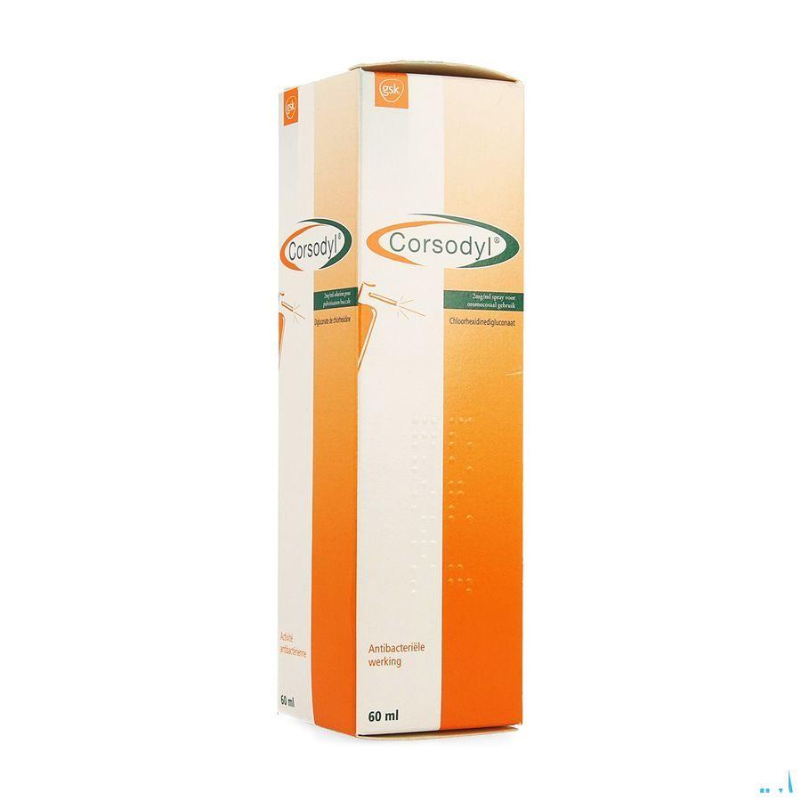Corsodyl 2 mg/ml Spray