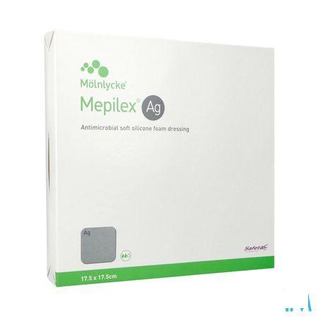 Mepilex Ag Verband Steriel 17,5x17,5cm 5 287321  -  Molnlycke Healthcare