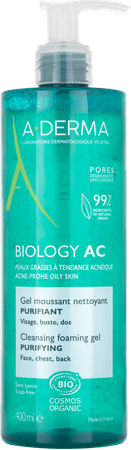 Aderma Biology Ac Zuiv. Schuim.Reinig.Gel 400 ml