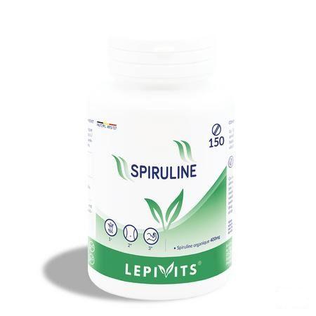 Leppin Spiruline Californie 400 mg Comprimes 150  -  Lepivits