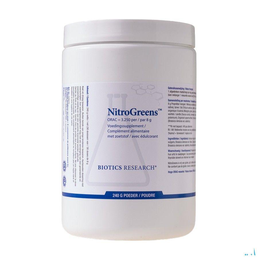 Biotics Nitrogreens 240 mg  -  Energetica Natura