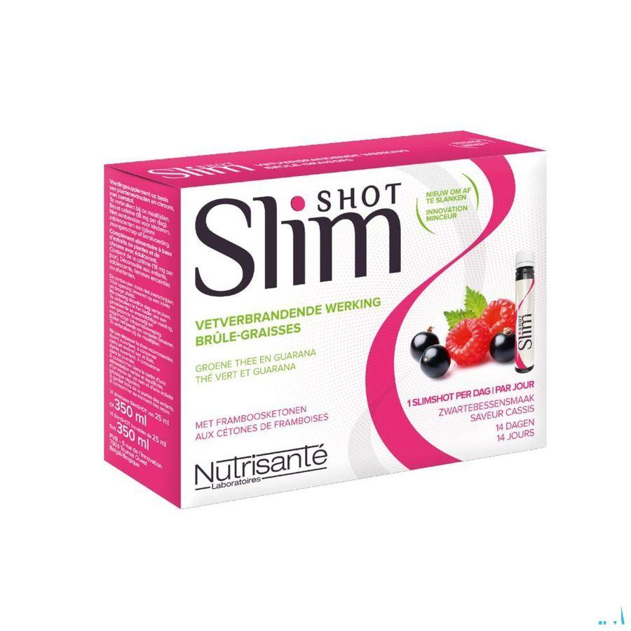 Slimshot Brule Graisse 14 Jours 14x25 ml  -  Nutrisante