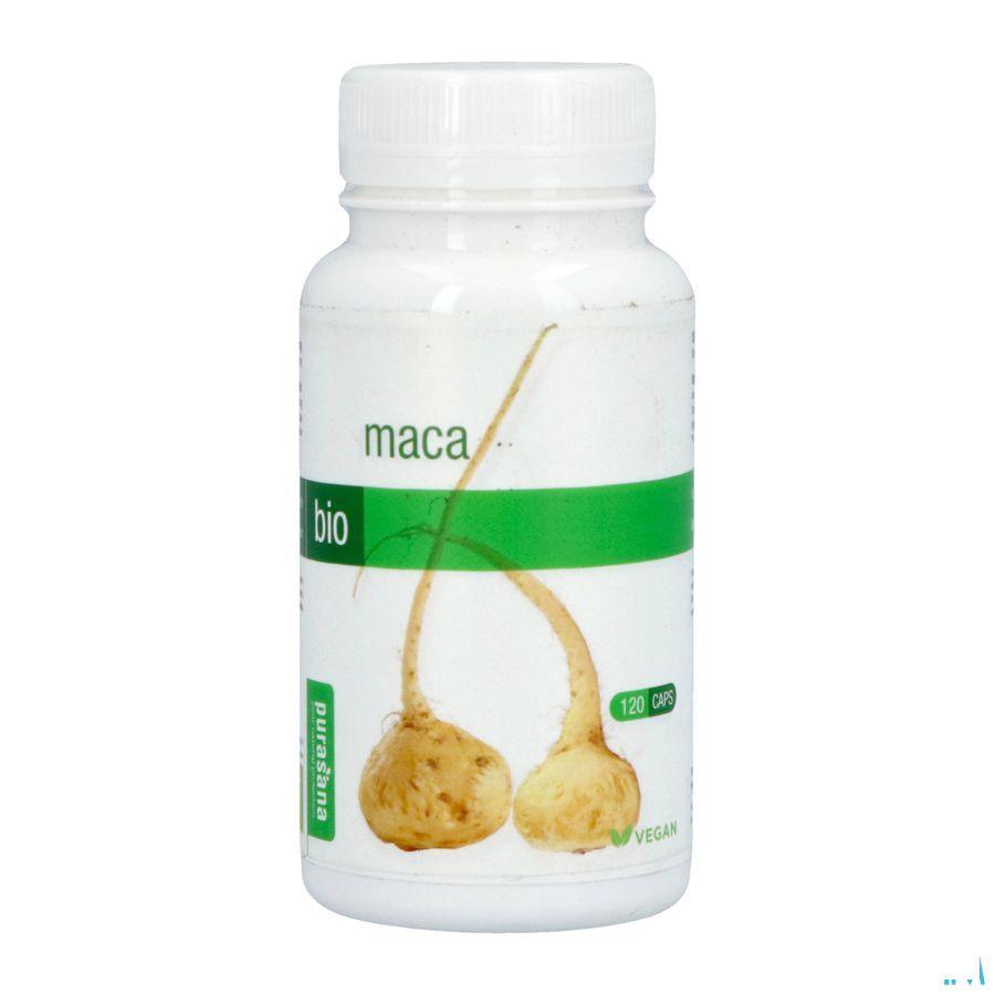 Purasana Vegan Maca 300Mg Bio V-Caps 120