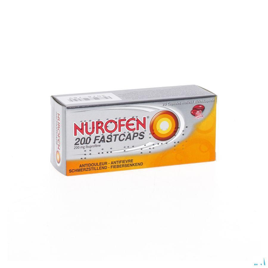 Nurofen 200 Fastcaps Caps 20