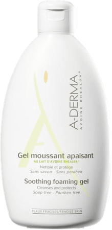Aderma Avoine Gel Moussant Apaisant 500 ml  -  Aderma