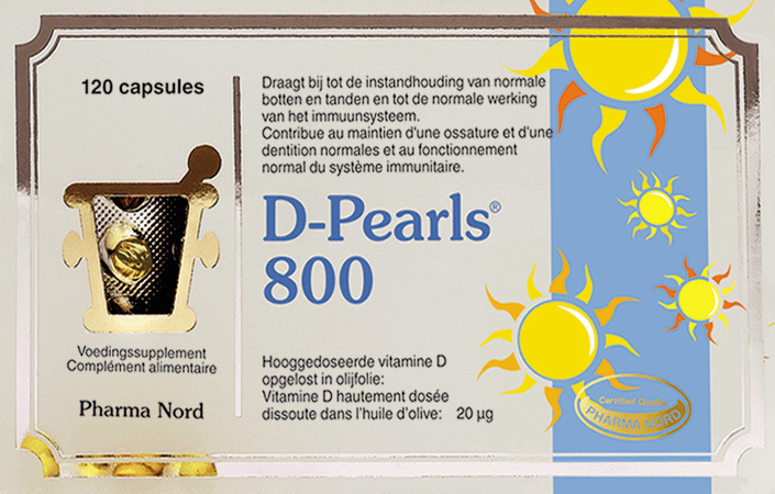 D-pearls 800 Capsule 120  -  Pharma Nord