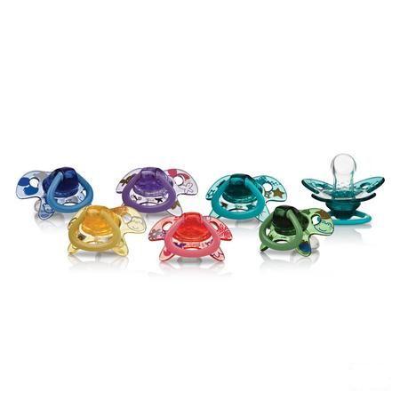 Nuby Geoac Orthodontische Fopspeen - 6-18m  -  New Valmar