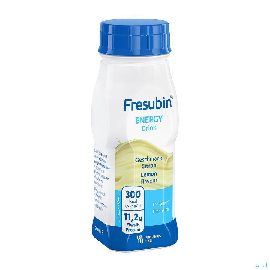 Fresubin Energy Drink Citron 4x200 ml 7006601  -  Fresenius