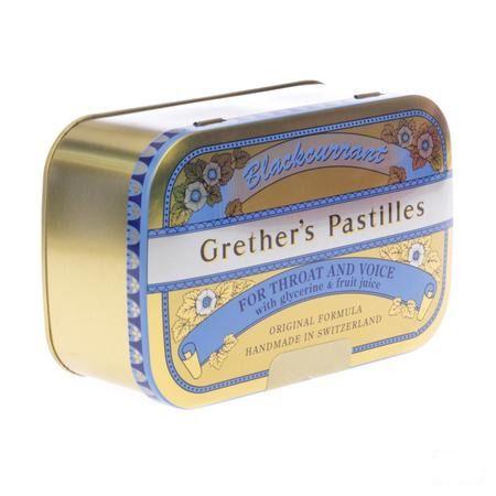 Grether's Pastilles Blackcurrant Pastille 440 gr  -  Melisana