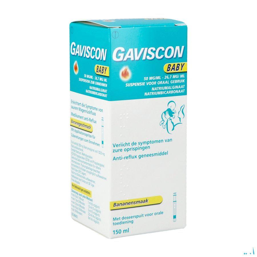 Gaviscon Baby Suspensie Voor Oraal Gebruik 150 ml