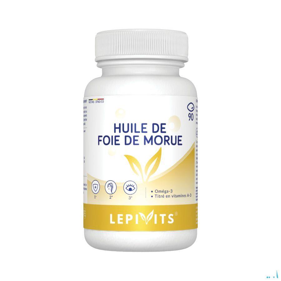 Lepivits Huile Foie De Morue Caps 90 Nf  -  Lepivits