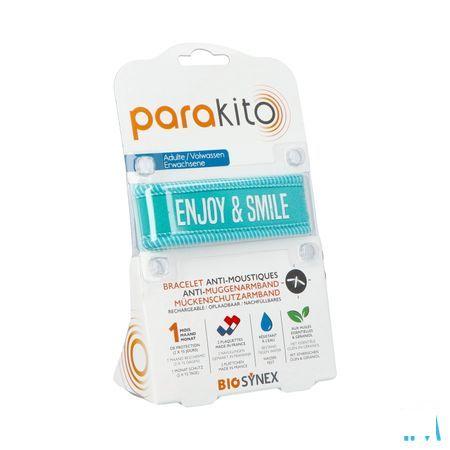 Para'Kito Bracelet Adulte Enjoy & Smile Bleu