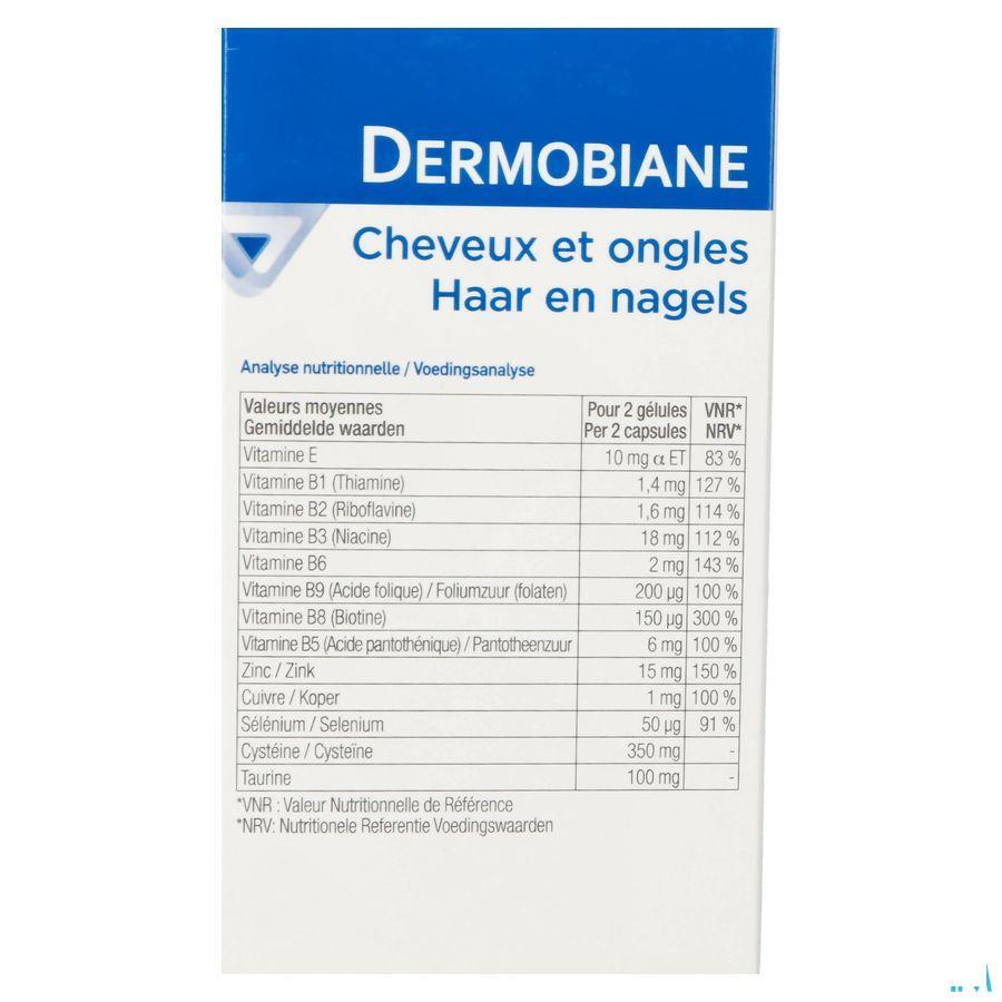 Dermobiane Cheveux Et Ongles Gel 40x605 mg  -  Pileje