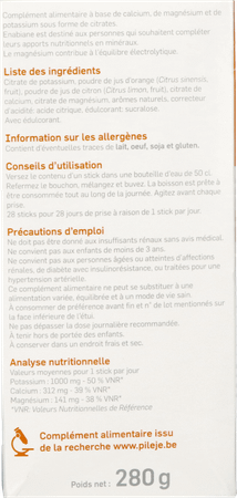Enabiane Appelsienen & Citroen Stick 28X10g