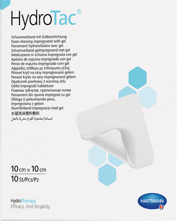 Hydrotac Pansement N/Adh Ster 10,0 x 10,0Cm 10 6858320