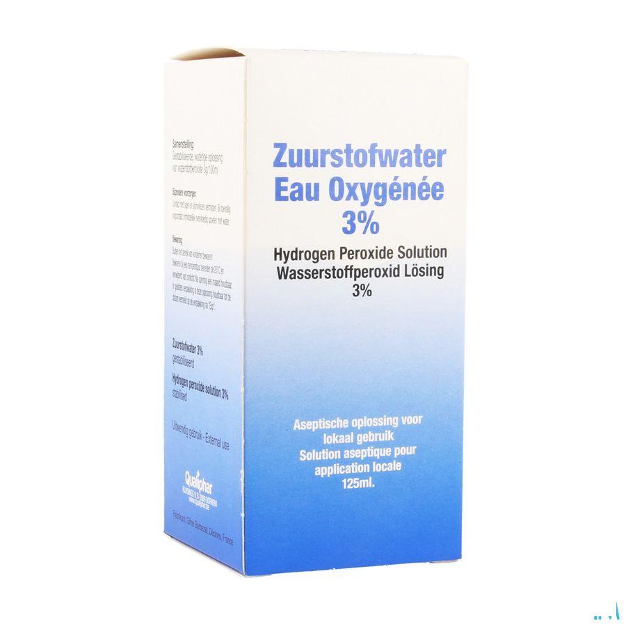 Zuurstofwater 3% Qualiphar 125 ml