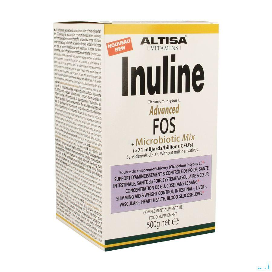 Altisa Inuline Adv.fos Preflora + proflora Mix 500 gr  -  Dieximport