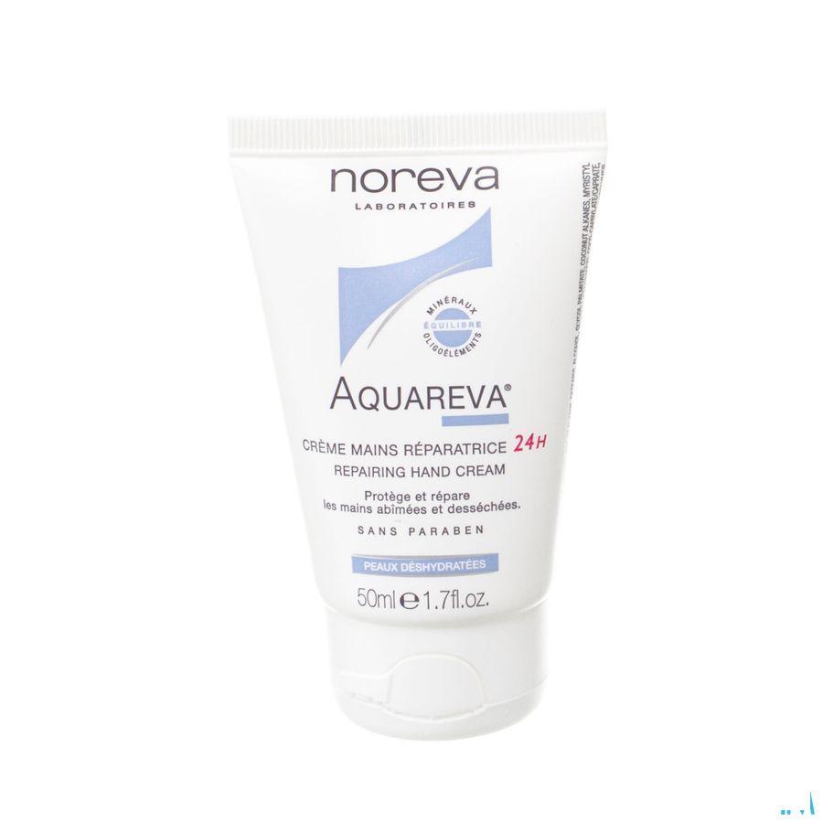 Aquareva Creme Mains Reparatrice 24h Tube 50 ml  -  Noreva Led