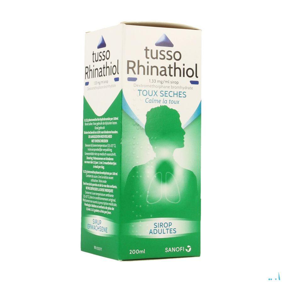 Tusso Rhinathiol 0,133% Sirop Ad 200 ml