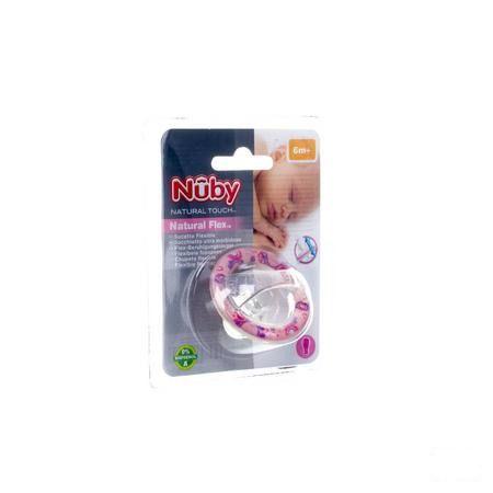 Nuby Nt Nat. Fopsp Flex Silicoon Kers +6M 1 67554