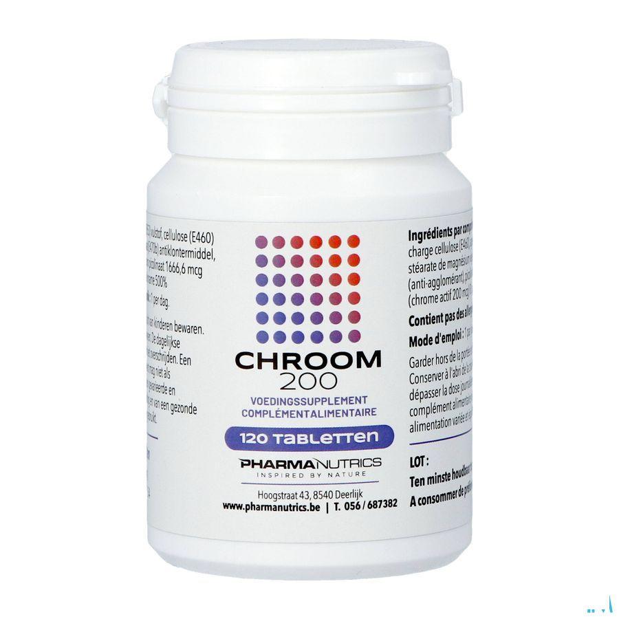 Chrome 200 Active Comp 120 Pharmanutrics