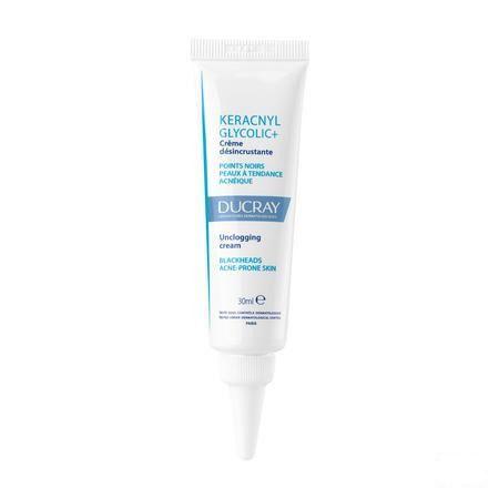 Ducray Keracnyl Glycolic + Creme Tegen Zw.Puntjes 30 ml  -  Ducray Benelux