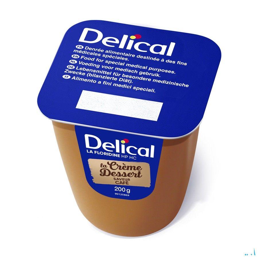 Delical Creme Dessert La Floridine Koffie 4X125 g  -  Bs Nutrition