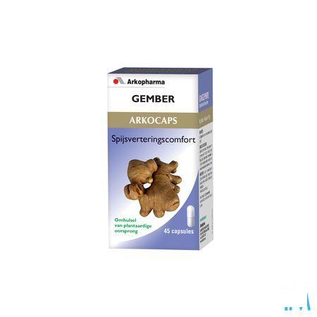 Arkocaps Gember Plantaardig 45  -  Arkopharma