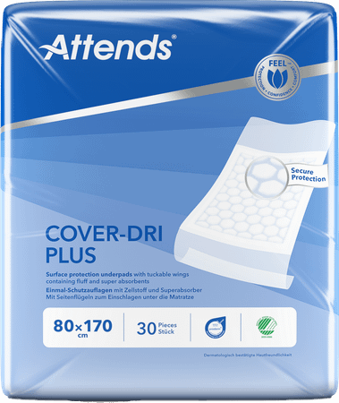 Attends Cover Dri Plus Onderleg 80 x 170cm 1X30