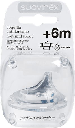 Suavinex Teets Zuigspeen Silic. Spar Nonsplitspout