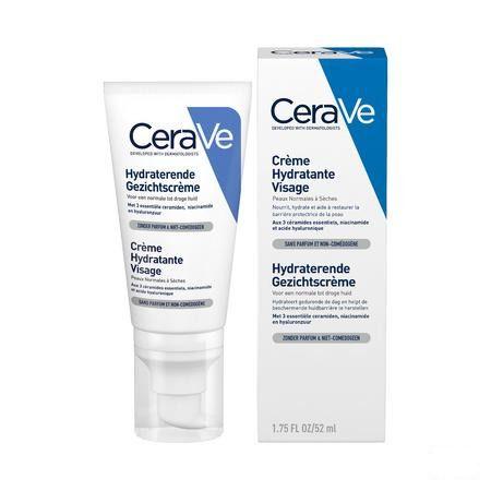 Cerave Creme Hydraterend Gezicht 52 ml  -  Cerave