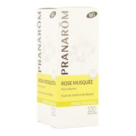 Wilde Rozen Bio Plantaardige Olie 50 ml  -  Pranarom