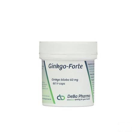 Ginkgo Forte Capsule 60x60 mg  -  Deba Pharma