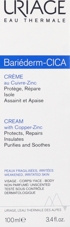 Uriage Bariederm Cica Creme Herstellend 100 ml