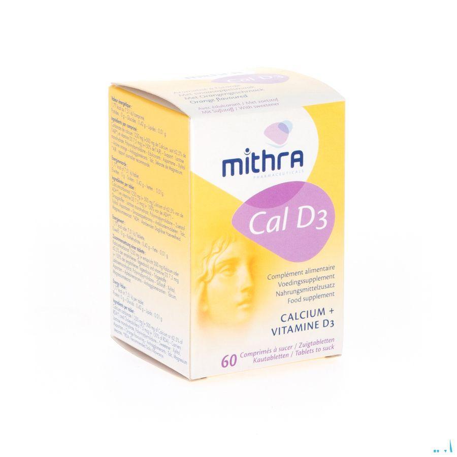 Mithra Cal D3 Comprimes A Sucer-croquer 60 