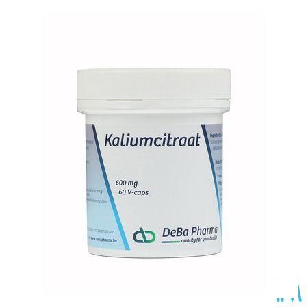Citrate Potassium 600 mg V-Capsule 60  -  Deba Pharma