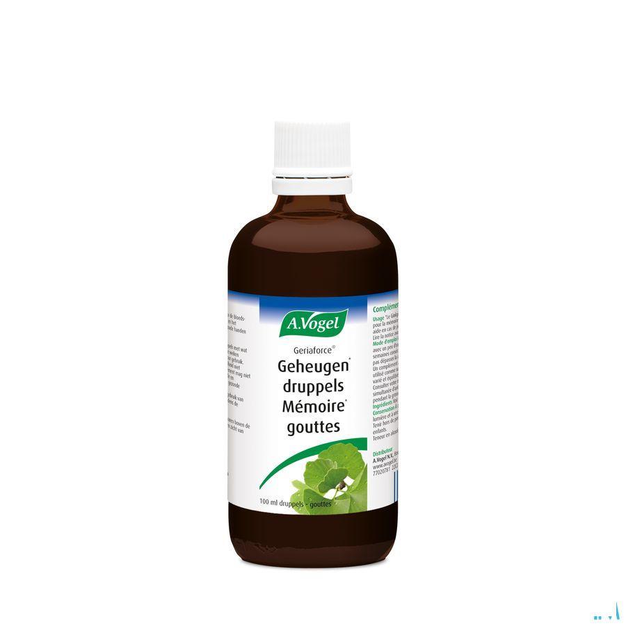 A.Vogel Geriaforce Geheugen Druppels 100 ml  -  A.Vogel