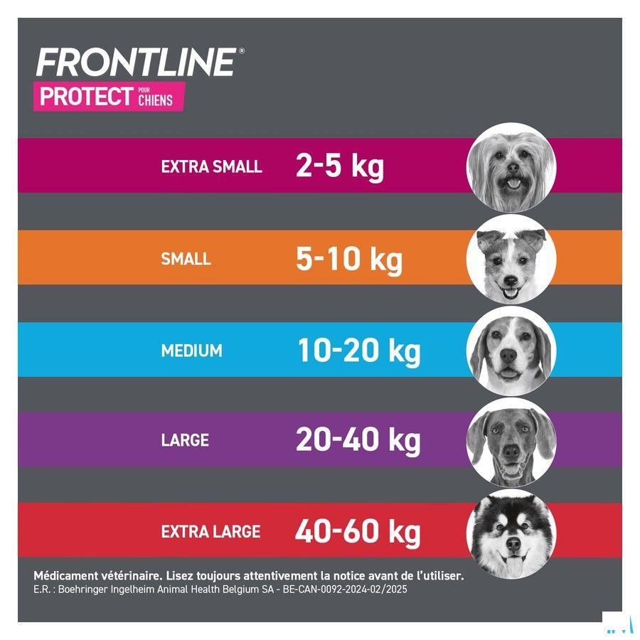 Frontline Protect Spot On Sol Chien 20-40Kg Pipet3
