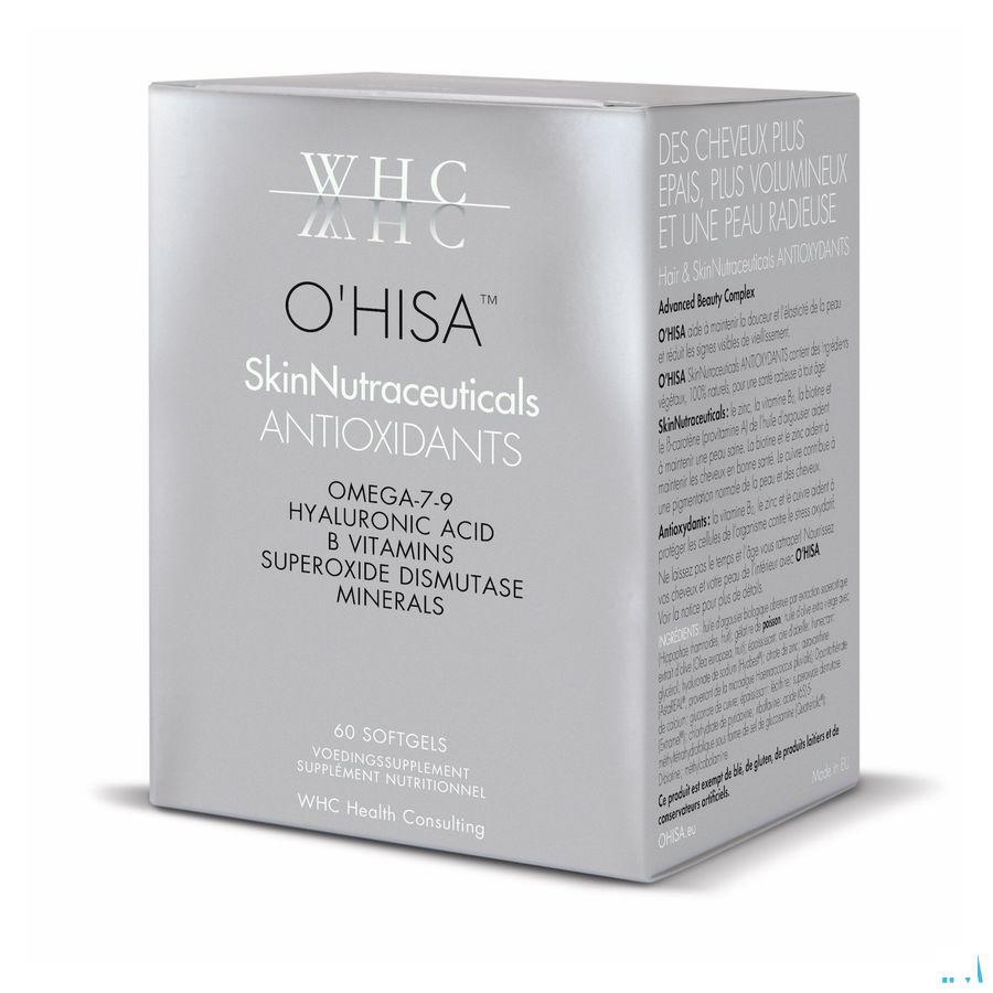 O'hisa Skinnutraceuticals Antioxidants Softgels 60