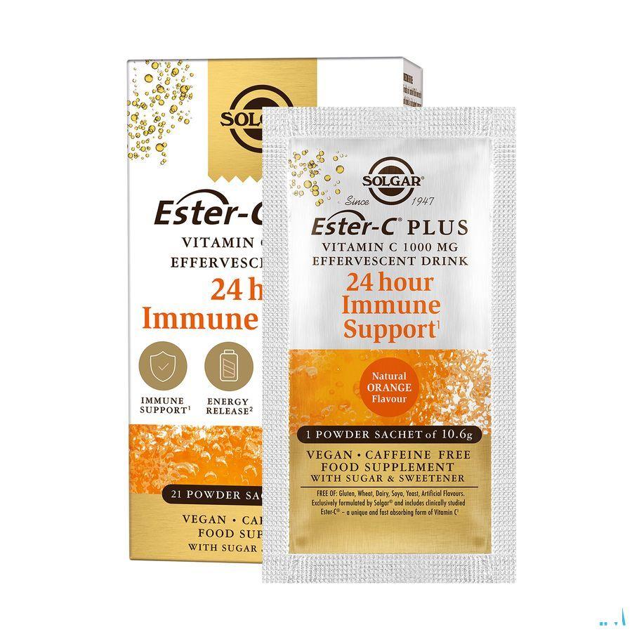 Solgar Ester-c Plus Bruispoeder 1000 mg-  Solgar Vitamins