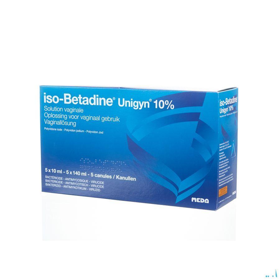 Iso Betadine Unigyn 5monodos + 5canul