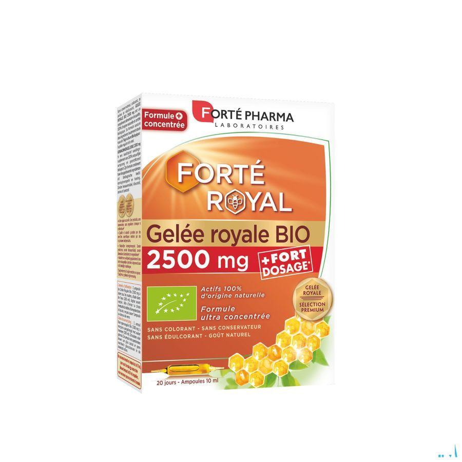 Gelee Royale 2500Mg Bio 20 x 10 ml
