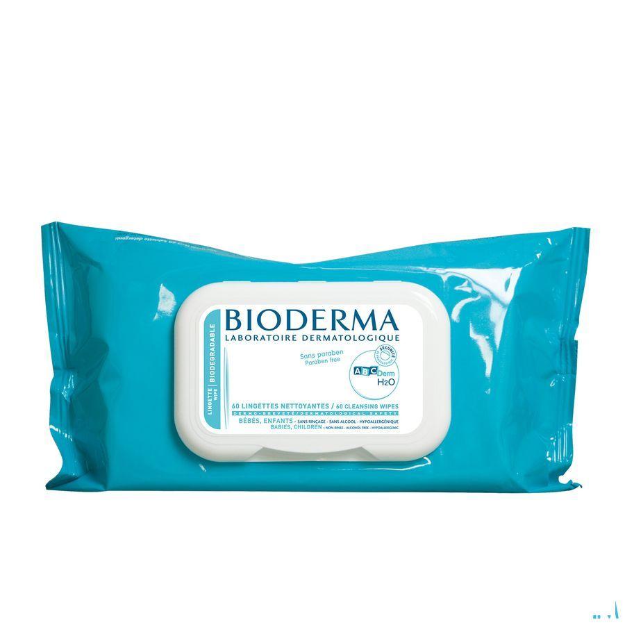 Bioderma Abcderm H20 Lingettes Pack De 60